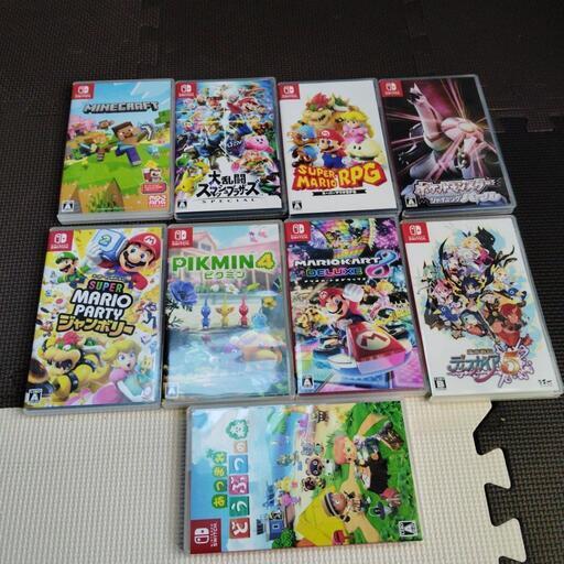 Switchソフト9本セット Nintendo Switch ゲームソフト9本セット