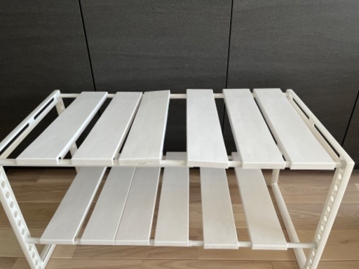 【ニトリ】シンク下収納 伸縮ラック 奥行40cm