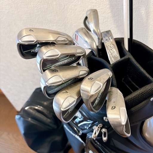 人気‼️【超美品】レディース ゴルフクラブセット/女性/キャディバッグ付き ゴルフクラブ・バッグセット