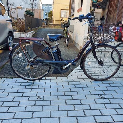 ヤマハパスナチュラ26インチ紺色8.7Ah電動アシスト自転車