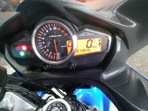 SUZUKI GSR250S 青 エンジン始動動画 自賠責保険で乗れます 半額配送