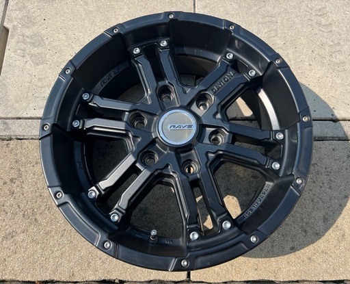 RAYS DAYTONA FDX ホイール ハイエース 16インチ 2本 売買された 
