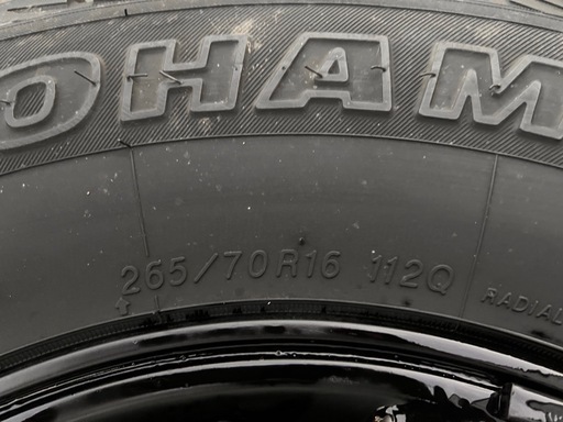 ハイラックスサーフ純正ホイール265/70/R16スタッドレス タイヤ