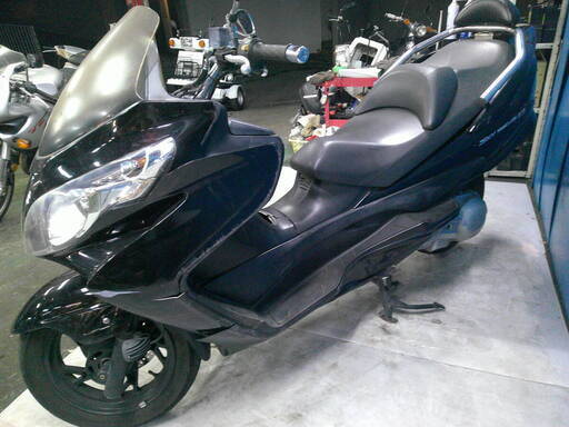 SUZUKI スカイウェイブ250S-3 黒 格安提供車 エンジン始動動画 半額 