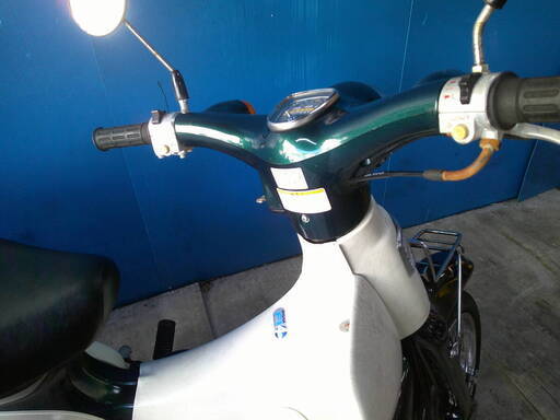 HONDA リトルカブE-Fi 緑 格安提供車 エンジン始動動画 半額配送