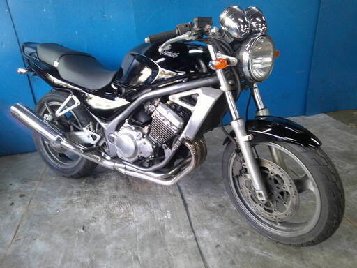 KAWASAKI バリオス 黒 格安提供車 半額配送キャンペーン クランキング確認 期間限定車体価格 現状渡し諸経費￥0- 横浜 P-Yard KAWASAKI バリオス 黒 格安提供車 半額配送キャンペーン クランキング