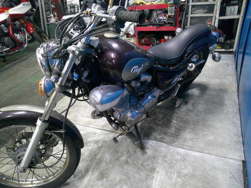 YAMAHA ビラーゴ250 グレー/茶 格安提供車 半額配送キャンペーン ク