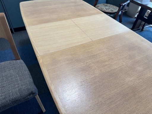 イバタインテリア 伸長ダイニングテーブル 椅子4脚付 イバタインテリア