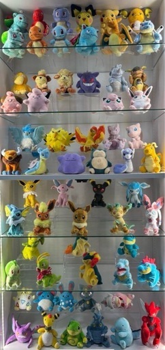 ポケモンfit ぬいぐるみ　まとめ売り　83個セット ポケモンfit ぬいぐるみ83個セット
