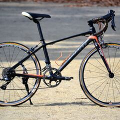 TOTEM FITNESS 前後タイヤ・チューブ新品！】アルミフレーム 2×8速 700