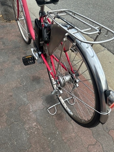 楽天市場】パナソニック 電動自転車 ピンクの通販 - 自転車本体