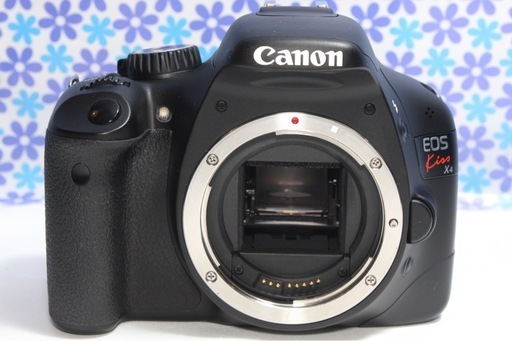 極美品☆Canon kiss X4☆高画質☆動画撮影☆おすすめ一眼レフ☆ kiss