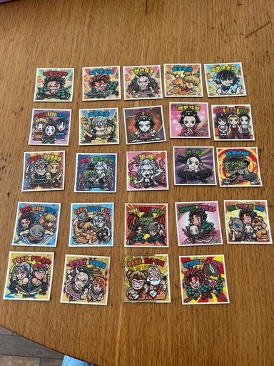 鬼滅の刃ビクリマンシール遊郭全種類 (エネゴリ) 天竜川のマンガ、コミック、アニメの中古あげます・譲ります｜ジモティーで不用品の処分