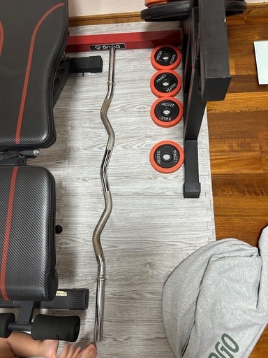 筋トレ、ホームジム、ワークアウト、コンテストに十分出られるセット 