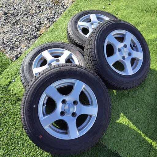 155/80R13 スタッドレス アルミホイール 13インチ 4本 155/80R13