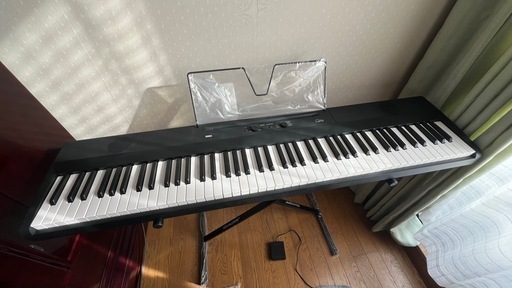 KORG(コルグ) 電子ピアノ Liano 88鍵盤 ブラック スタンド付き KORG
