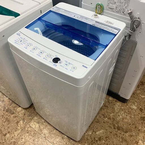 Haier/ハイアール 全自動洗濯機 2020年製 JW-C45FK 4.5㎏ 洗濯機