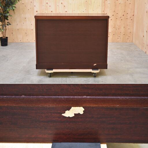 ≪yt1653ジ≫ 和箪笥 幅90cm 中型 7段8杯 1開き 隠し有 現状品 ≪yt1653ジ≫ 和箪笥 幅90cm 中型 7段8杯 1開き 隠し有 現状品