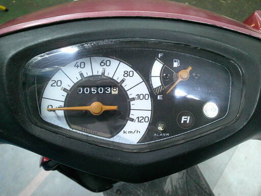 SUZUKI アドレスV125G 赤 格安提供車 エンジン始動確認 半額配送