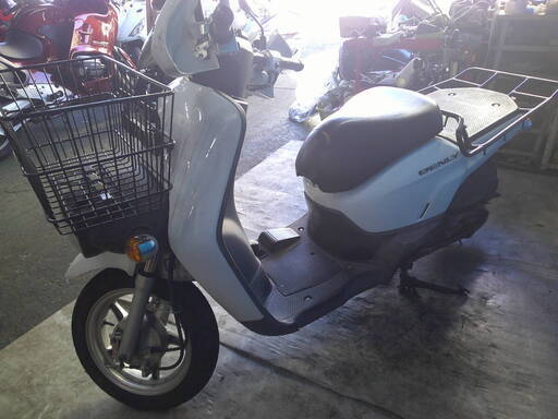 HONDA ベンリー50-2プロ 白 エンジン始動動画 自賠責保険で乗れます