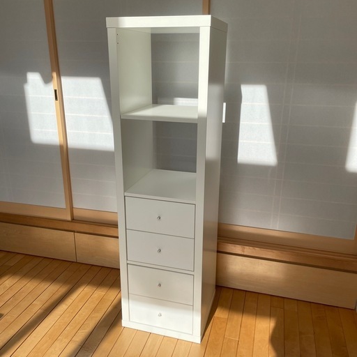 IKEA シェルフユニットKALLAX 1x4 引き出しインサート付き 売買されたオークション情報 落札价格 【au payマーケット】の商品情報をアーカイブ公開 IKEA シェルフユニットKALLAX 1x4 引き出しインサート付き 売買されたオークション情報 落札价格 【au payマーケット】の商品情報をアーカイブ公開