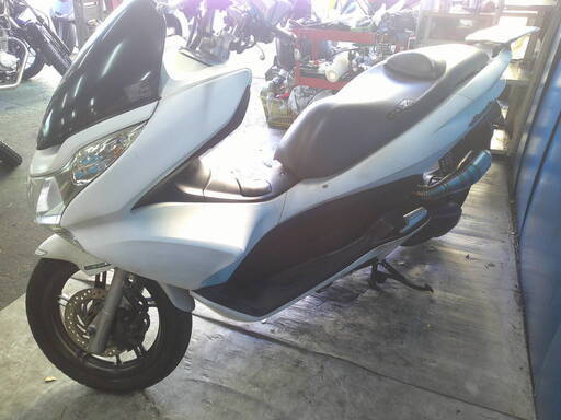 HONDA PCX125 白 エンジン始動動画 自賠責保険で乗れます 半額配送
