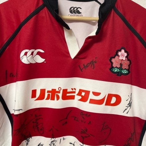 稀少! canterbury 物凄い ラグビー日本代表 japan ポロシャツ 稀少! canterbury 物凄い ラグビー日本代表 japan ポロシャツ