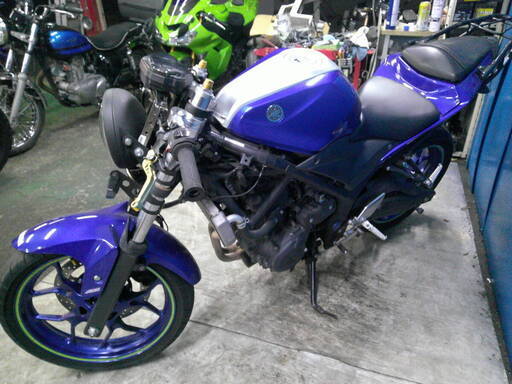 YAMAHA YZF-R3A 銀/青 車検予備検対応車 エンジン始動動画 半額配送