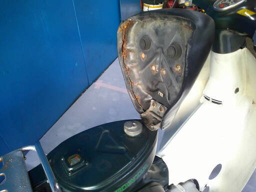 HONDA スーパーカブ50-3 緑 エンジン始動確認 自賠責保険で乗れます