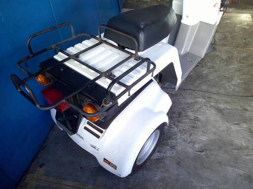 HONDA ジャイロキャノピー2Fi 白 格安提供車 半額配送キャンペーン