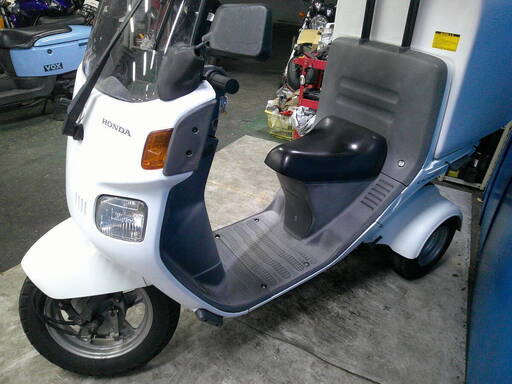 HONDA ジャイロキャノピー-2 白 エンジン始動動画 半額配送