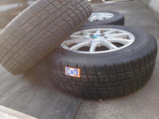 195/65R15 スタッドレス 外品アルミホイール付き 4本セット - メルカリ 