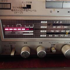 NATIONAL ナショナル TH6-X30 ラテカセ ラジカセ カラーテレビ