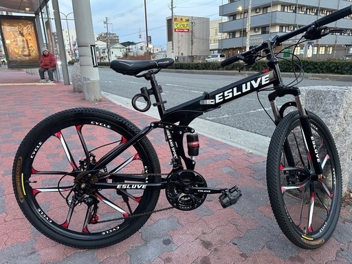楽天市場】ESLUVE マウンテンバイク クロスバイク 26インチ MTB 自転車