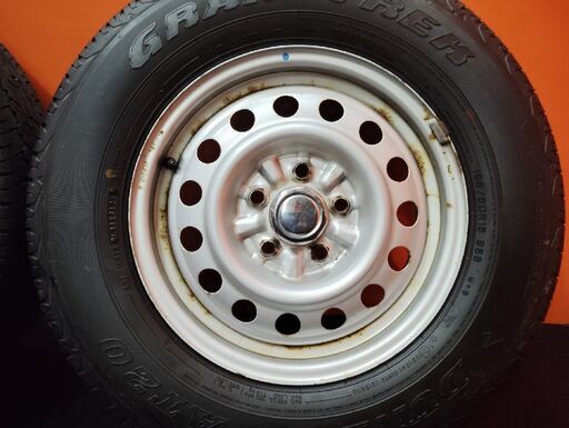新車外し　DUNLOP 195/80R15 24年製 【シャ-90 ②】 新車外しDUNLOP 195/80R15 24年製【シャ-90 ①】