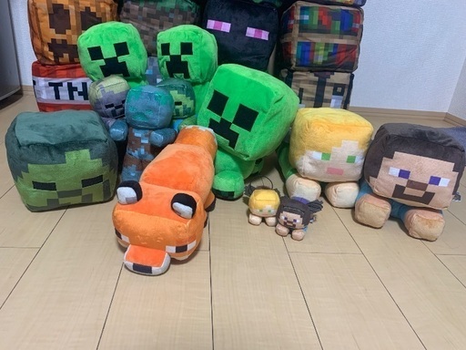 マインクラフト ぬいぐるみセット マインクラフト マイクラ ぬいぐるみ