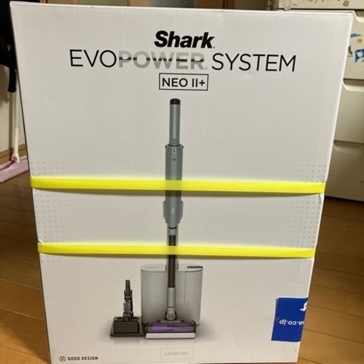 楽天市場】【Shark 公式】 Shark シャーク EVOPOWER SYSTEM NEO II+ コードレススティッククリーナー LC501JGY / 掃除機 コードレス コードレスクリーナー ハンディー スタンド付き 吸引力 強力 収納 軽量 車用 静音 ソファー ヘッド 交換 髪の毛 ペット : SharkNinja公式 ...