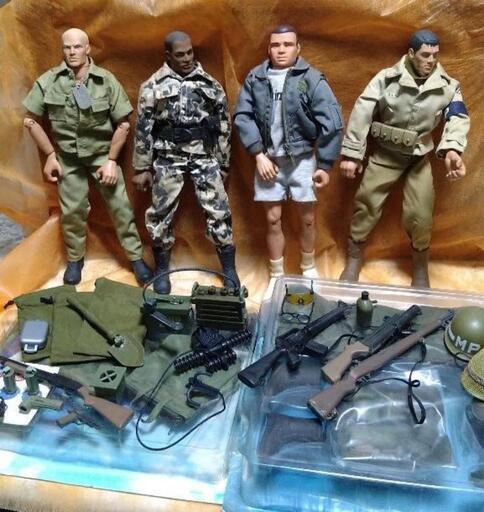 GIジョー 他 GIジョー☆他 4体セット 武器付き GIジョー☆他