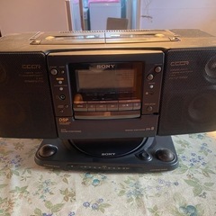SONY ZS-8(B) ラジカセ　最高位機種 SONY ZS-8(B) ラジカセ 最高位機種