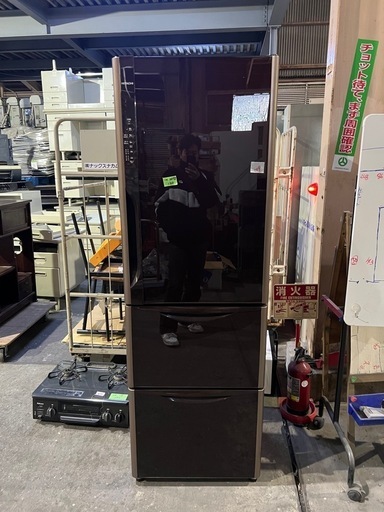 2014年式 365L 日立 冷蔵庫 R-S3700EV(XT)