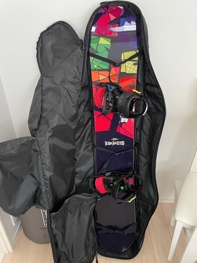 スノーボード ブラック レッド UNION スノーボード ビンディング