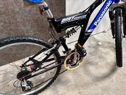 エコプラス小倉南店】Panasonic マウンテンバイク Galloway シルバー色
