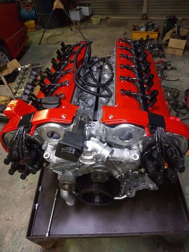 AMG-73-V12コンプリートエンジン制作販売