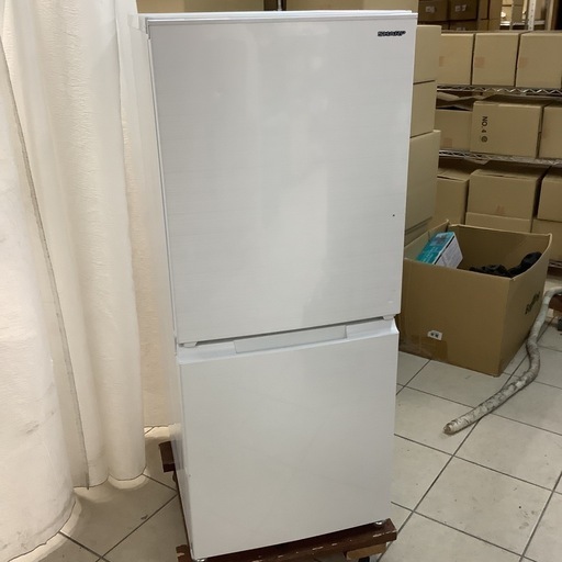SHARP シャープ 冷蔵庫 SJ-D15G-W 2021年製 152L SHARP 冷蔵庫 SJ-D15G 