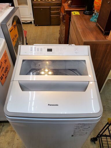 8kg 洗濯機 パナソニック Panasonic NA-FA80H3☆買取帝国 朝霞店
