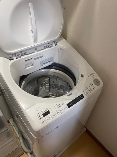 シャープ洗濯乾燥機 ES-TX8E 8kg SHARP 洗濯機 乾燥機 ES-TX8E 8kg 乾燥