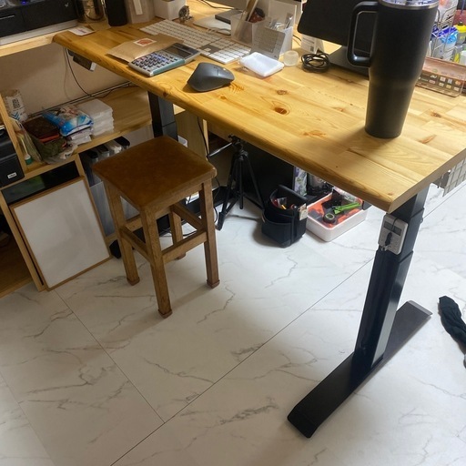 FLEXISPOTデスク脚 FLEXISPOT e7 電動昇降デスク 脚と天板 ブラック