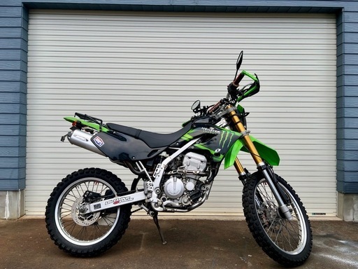 KLX250 KLX LX250E オフロード トレイル 林道 実働 KLX250D-TRACKER