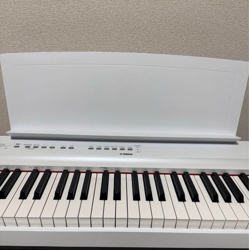 ヤマハ電子ピアノP-125 ホワイト　付属品完備 ヤマハ電子ピアノP-125 ホワイト 付属品完備 ヤマハ | P-125 - P