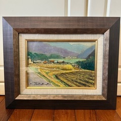 13.「南アルプス連峰」髙橋一善 油絵 13.「南アルプス連峰」髙橋一善 油絵
